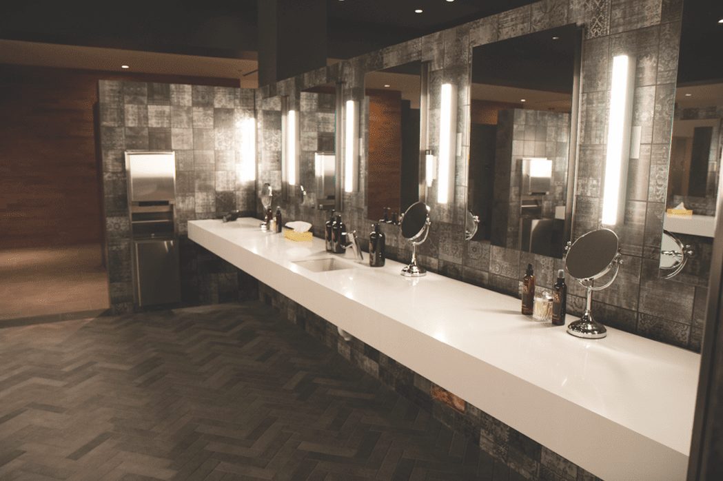 club dressing room Designing Locker Rooms With Style